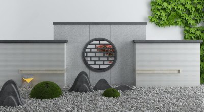 新中式牌楼牌坊3D模型下载